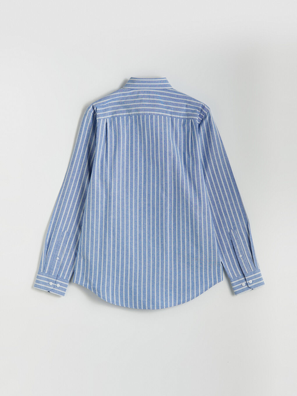 LCWAIKIKI Classic Regular Fit Long Sleeve Striped Men's Shirt -W52690Z8-LGB