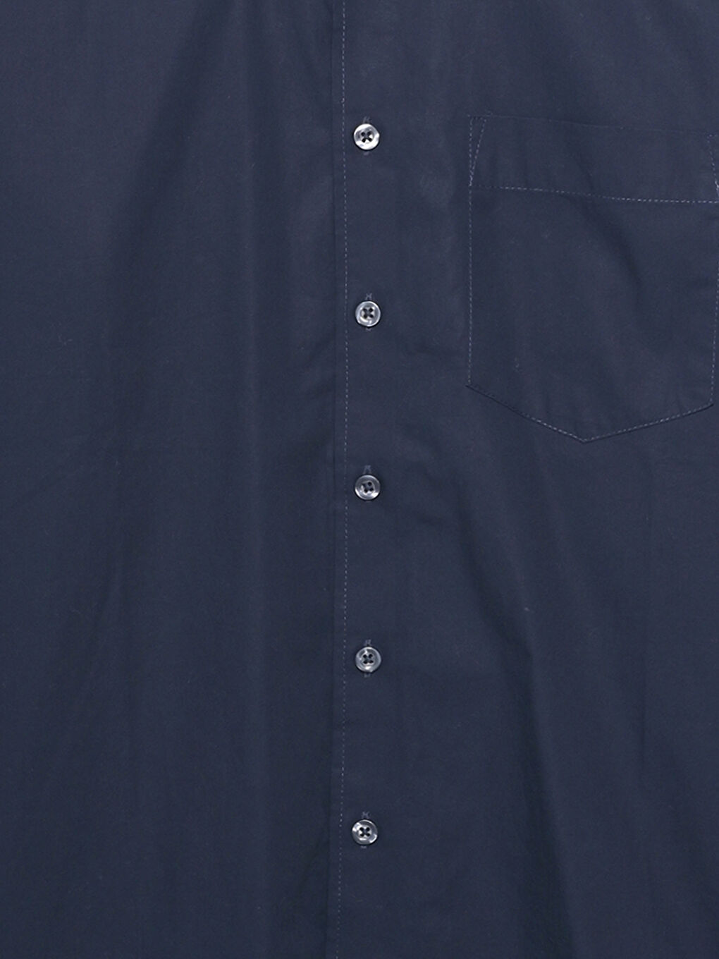 Regular Fit Long Sleeve Poplin Men's Shirt-2