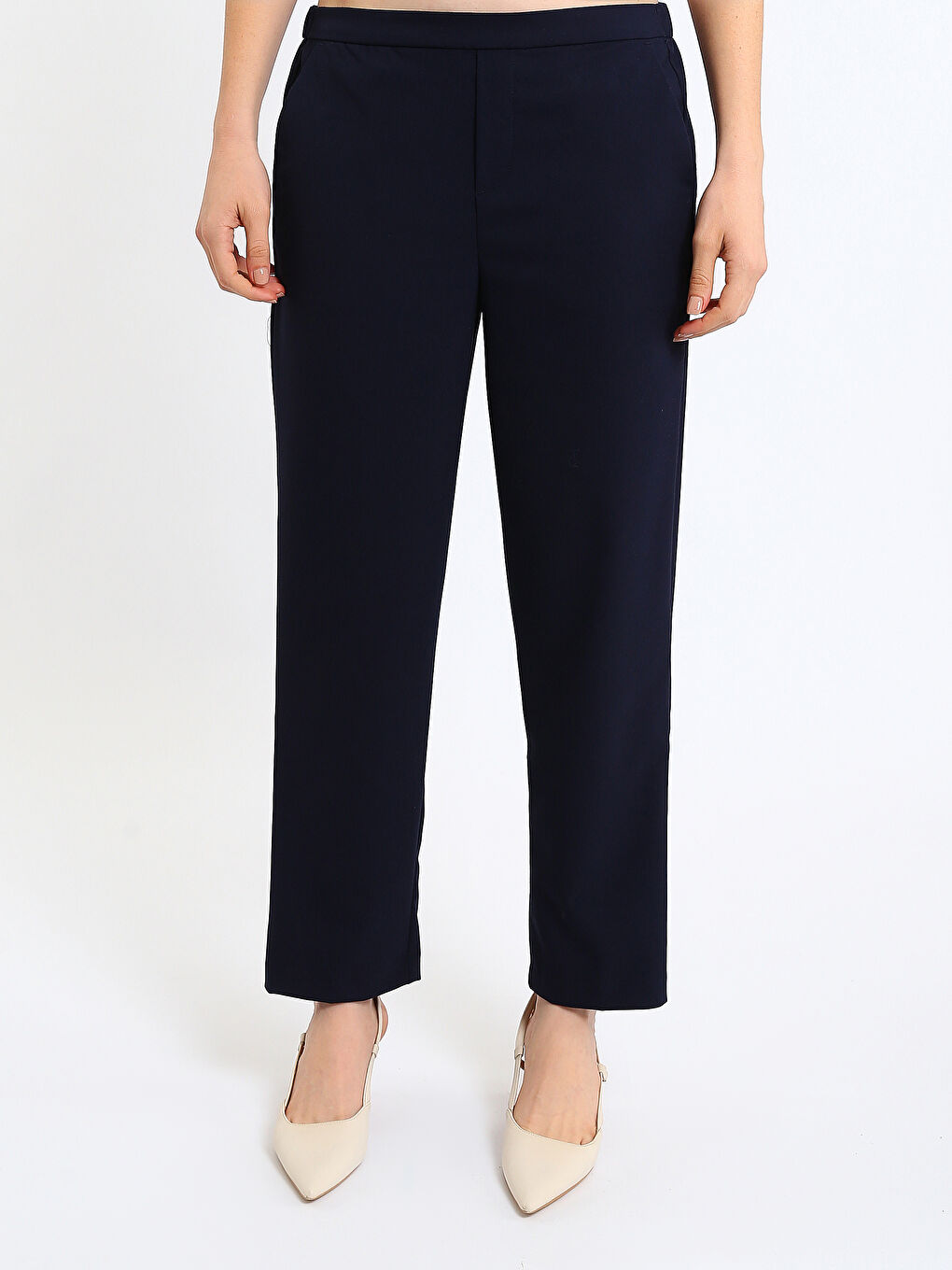 Elasticated Waist Women's Trousers