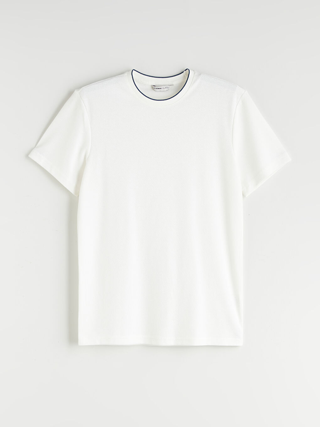 LCWAIKIKI كلاسيك تیشێرت یه‌خه‌ خڕ قۆڵ كورت جێرسی بۆ پیاوان داڕێژراو -W52696Z8-R9J