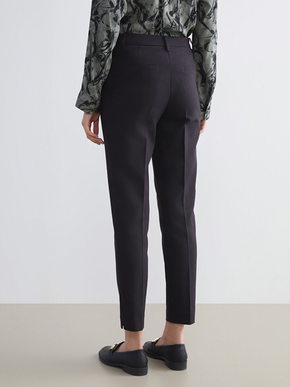 Uske Ženske Cigaret Pantalone-3