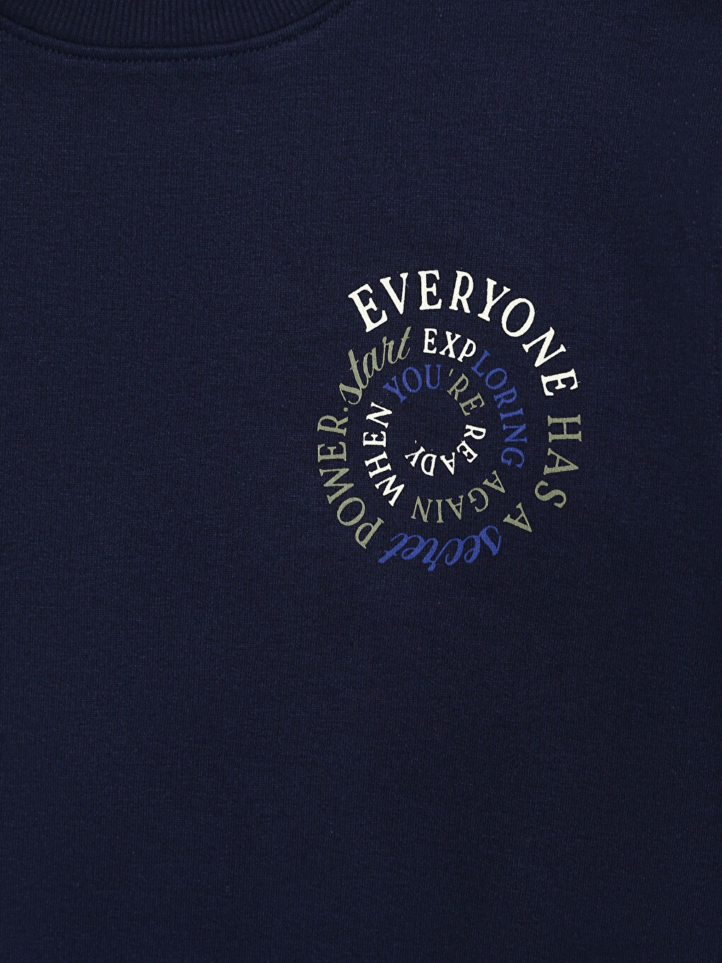 Boys' Printed Crew Neck Sweatshirt-2