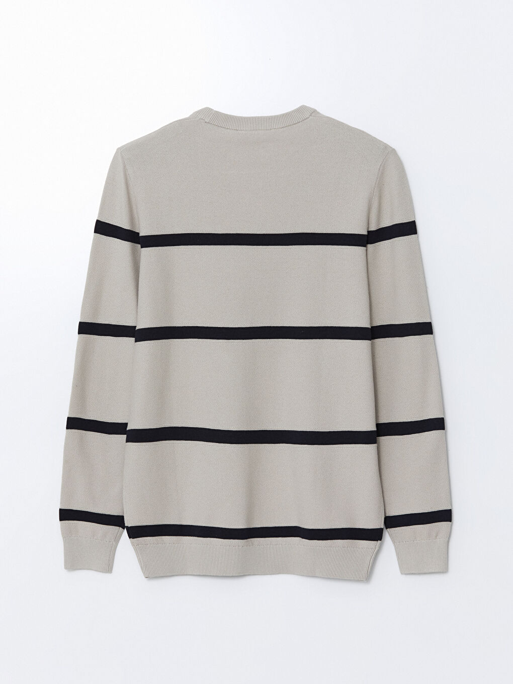 LCWAIKIKI Classic Crew Neck Long Sleeve Men's Tricot Sweater -W52722Z8-YVP
