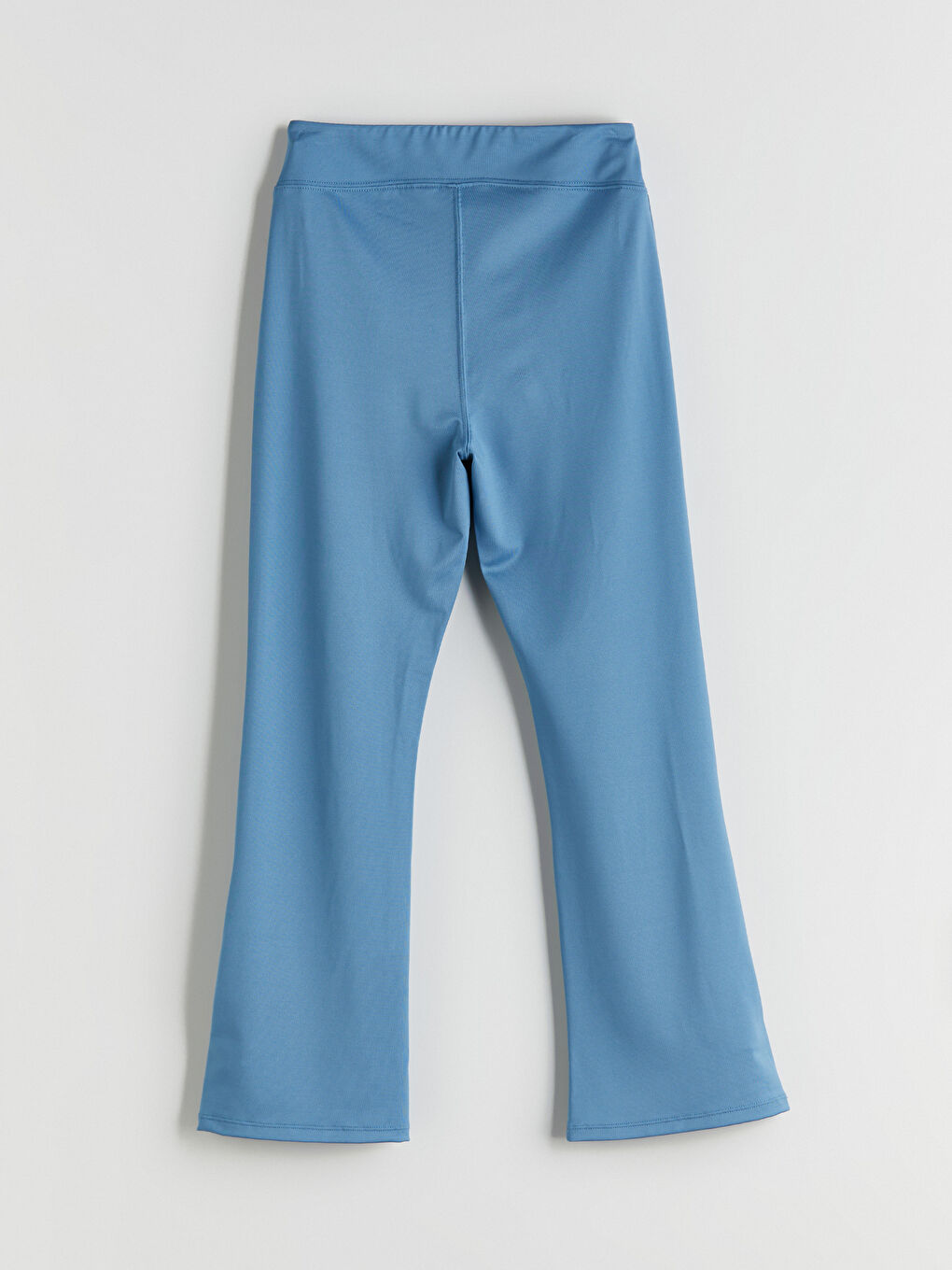 LCW Kids Elasticated Waist Flared Leg Girls' Leggings -W52732Z4-HCG