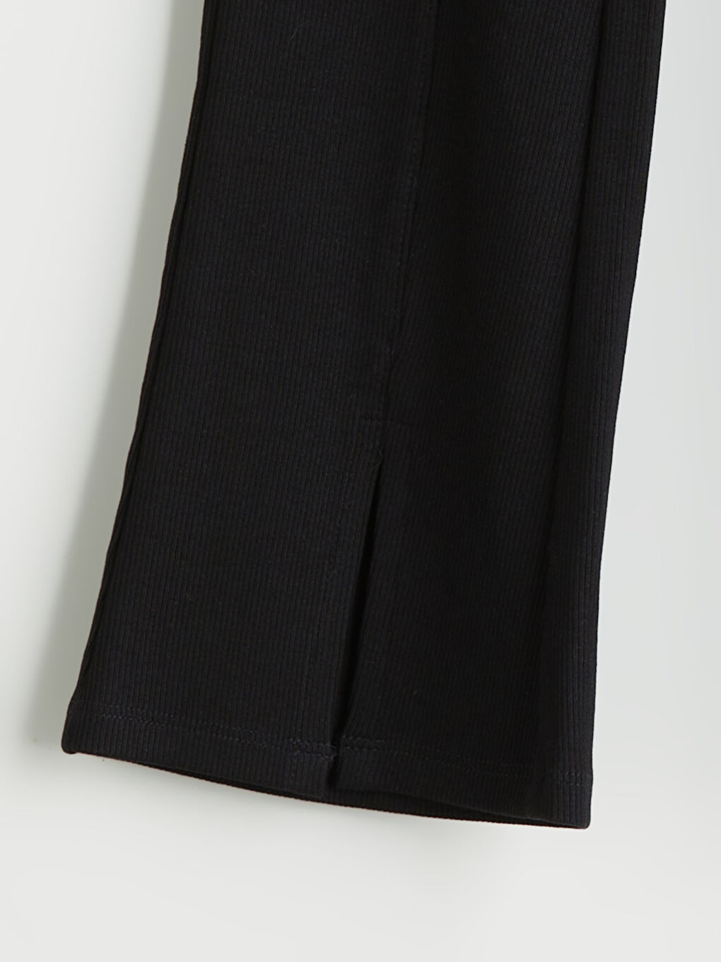 Elasticated Waist Flared Leg Girls' Leggings-1