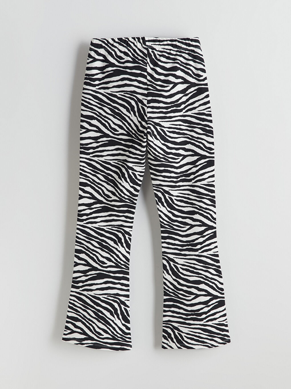 Elasticated Waist Flared Leg Girls' Leggings-2