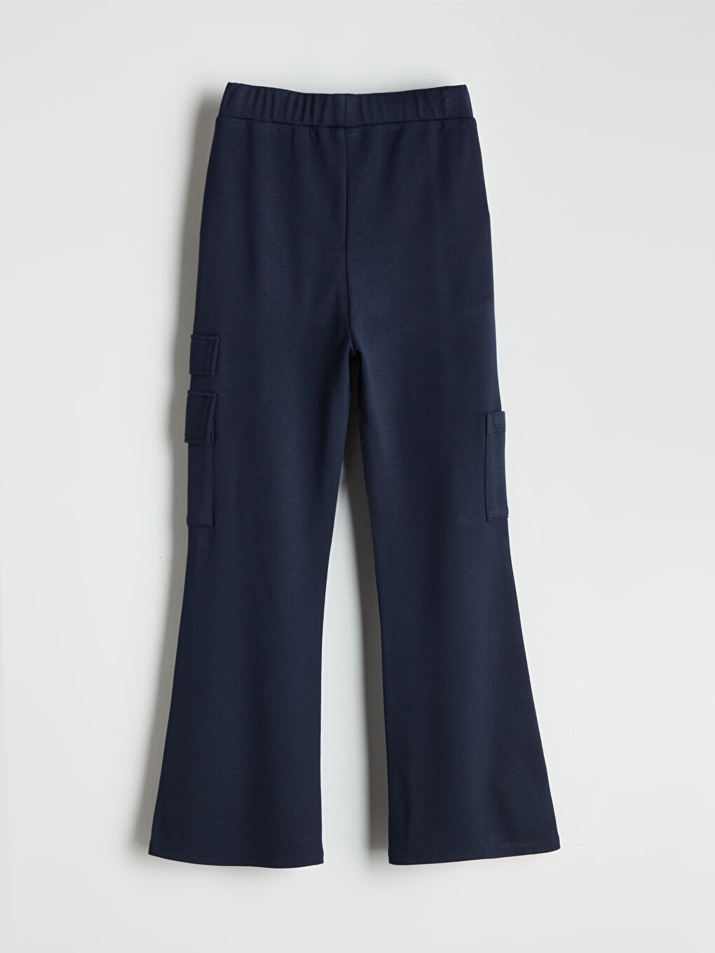 LCW Kids Girls' Cargo Sweatpants with Elastic Waist -W52736Z4-HRC