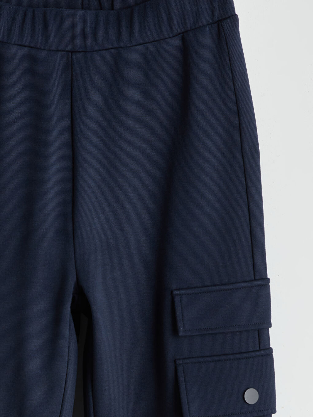 LCW Kids Girls' Cargo Sweatpants with Elastic Waist -W52736Z4-HRC
