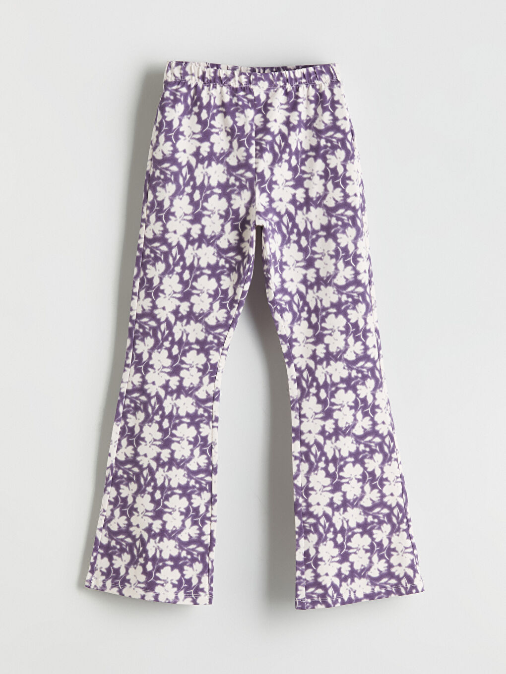LCW Kids Elastic Waist Floral Spanish Leg Girls' Tights -W52737Z4-LSC