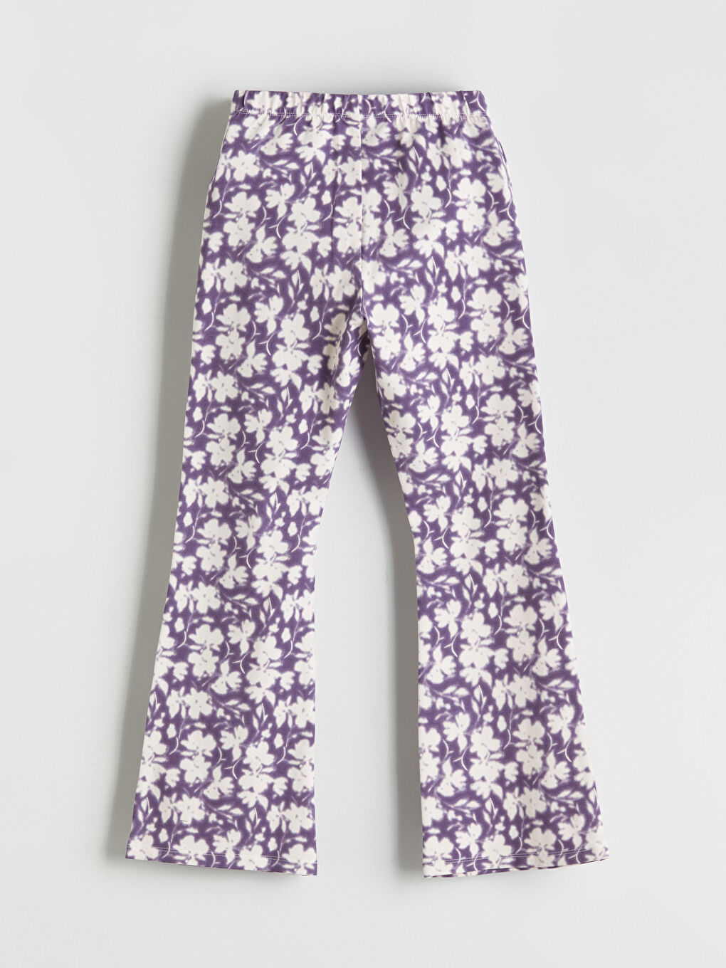 LCW Kids Elastic Waist Floral Spanish Leg Girls' Tights -W52737Z4-LSC