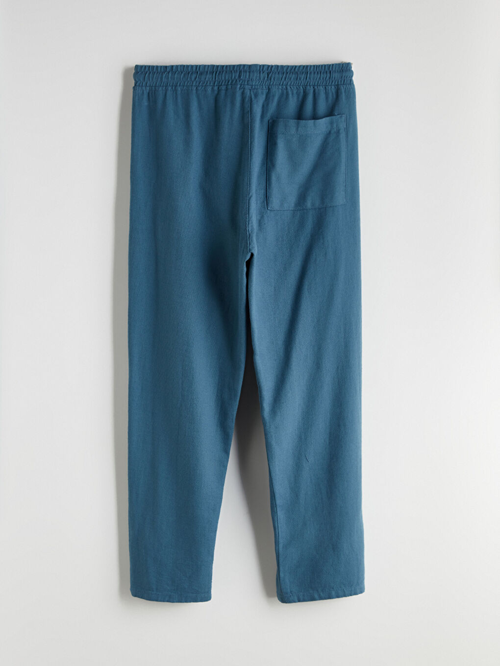 Relaxed Fit Twill Men's Trousers-1