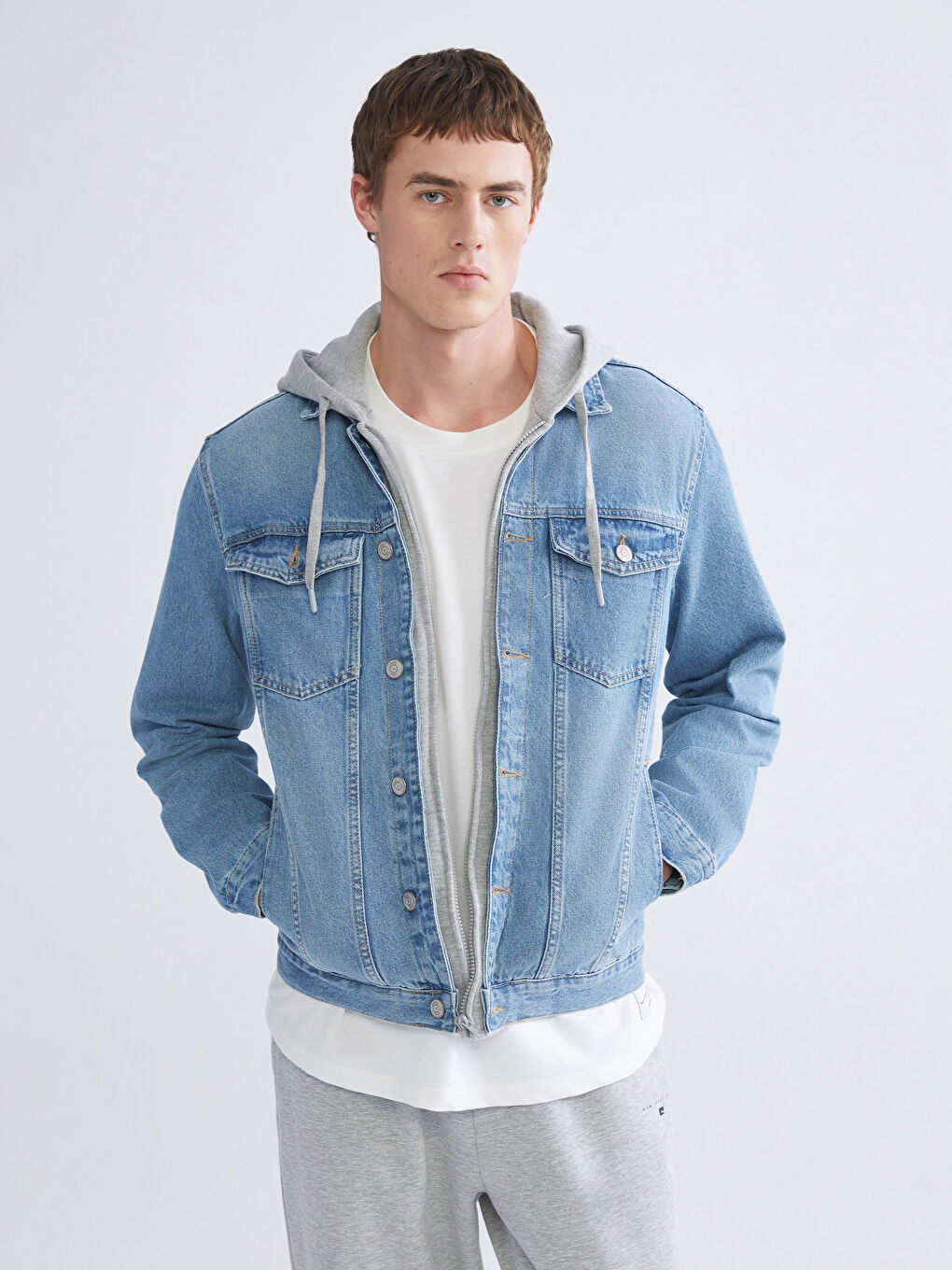 Standard Fit Men's Denim Jacket