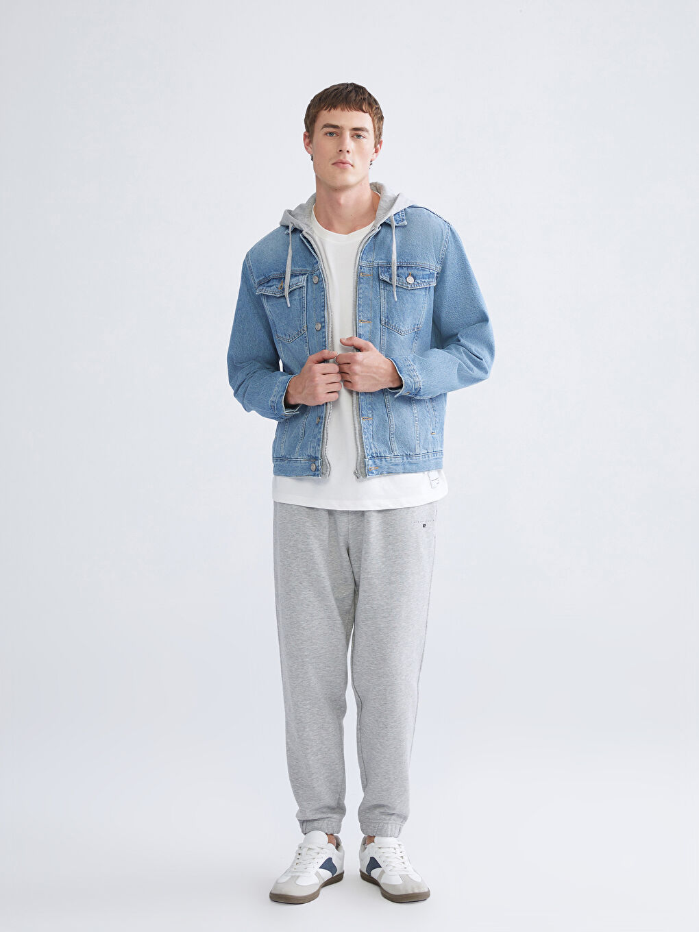 Standard Fit Men's Denim Jacket-1
