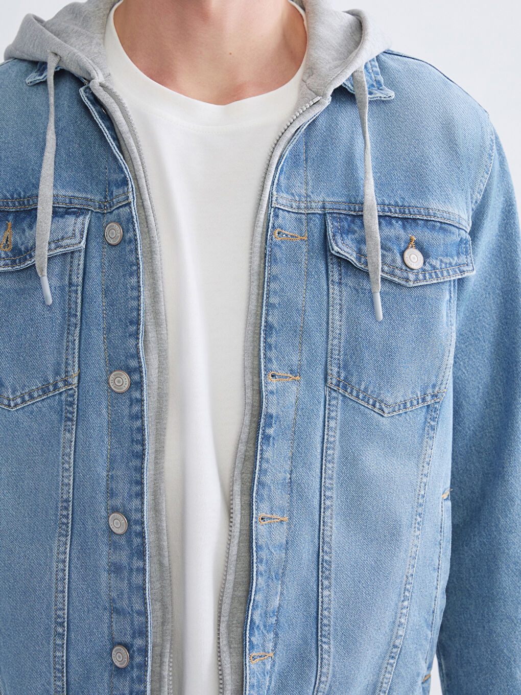 Standard Fit Men's Denim Jacket-2