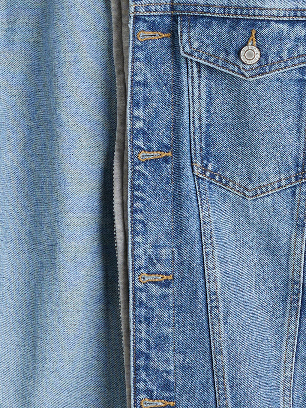 LCW Jeans جاكيت دينيم بقصة عادية للرجال -W52745Z8-311