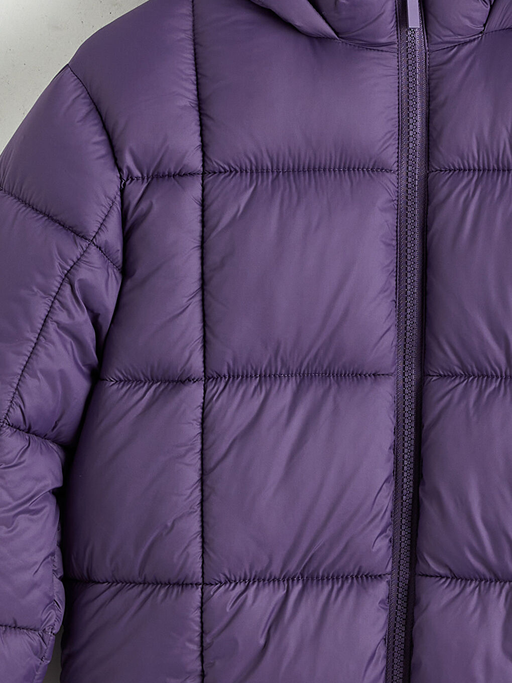 Puf jakna sa kapuljačom za devojčice-2