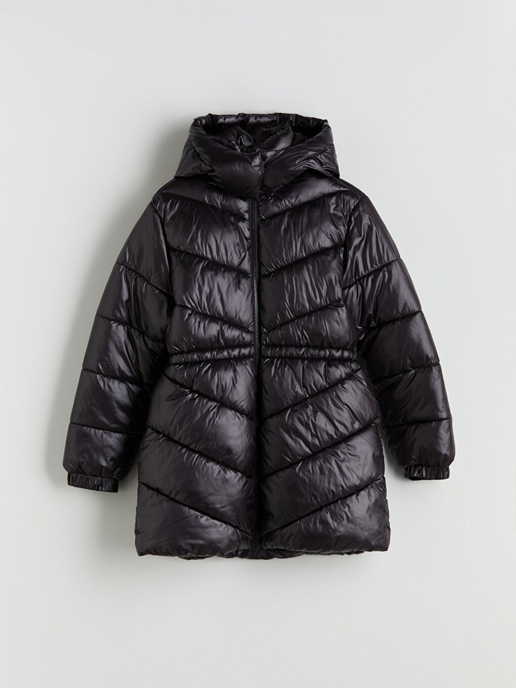 Girl BLACK Puffer Coat