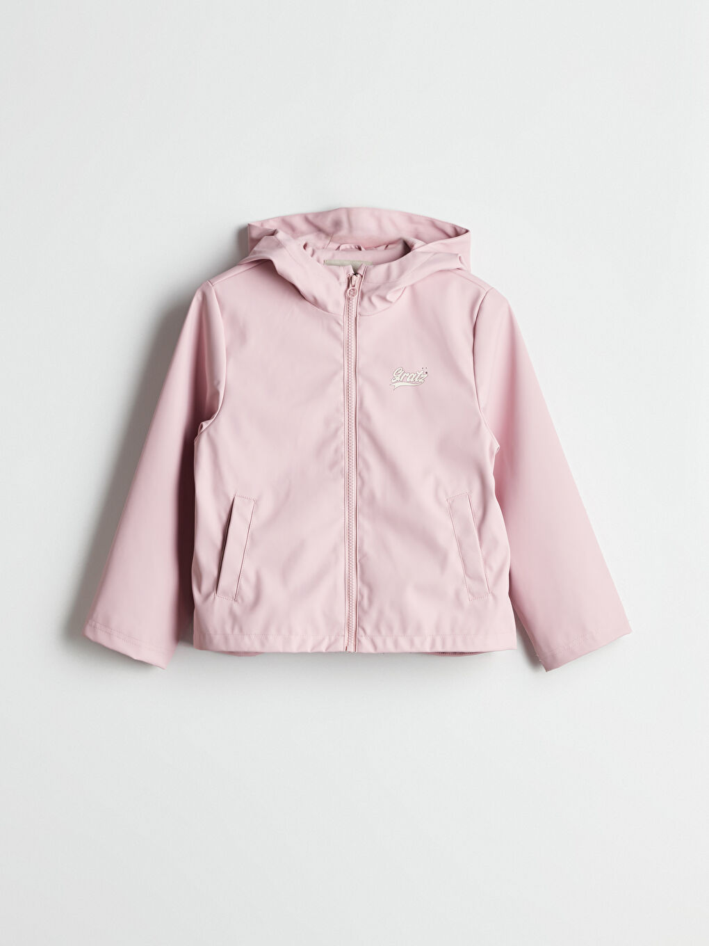 LCW Kids Палто с качулка за момичета -W52769Z4-YWS