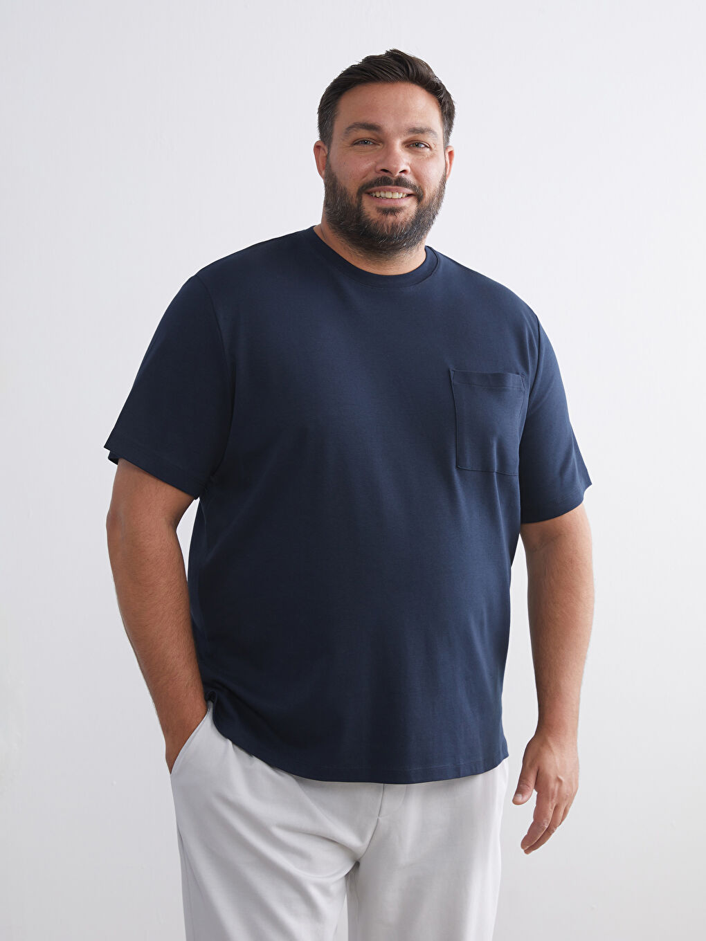 Crew Neck Men's T-Shirt-1