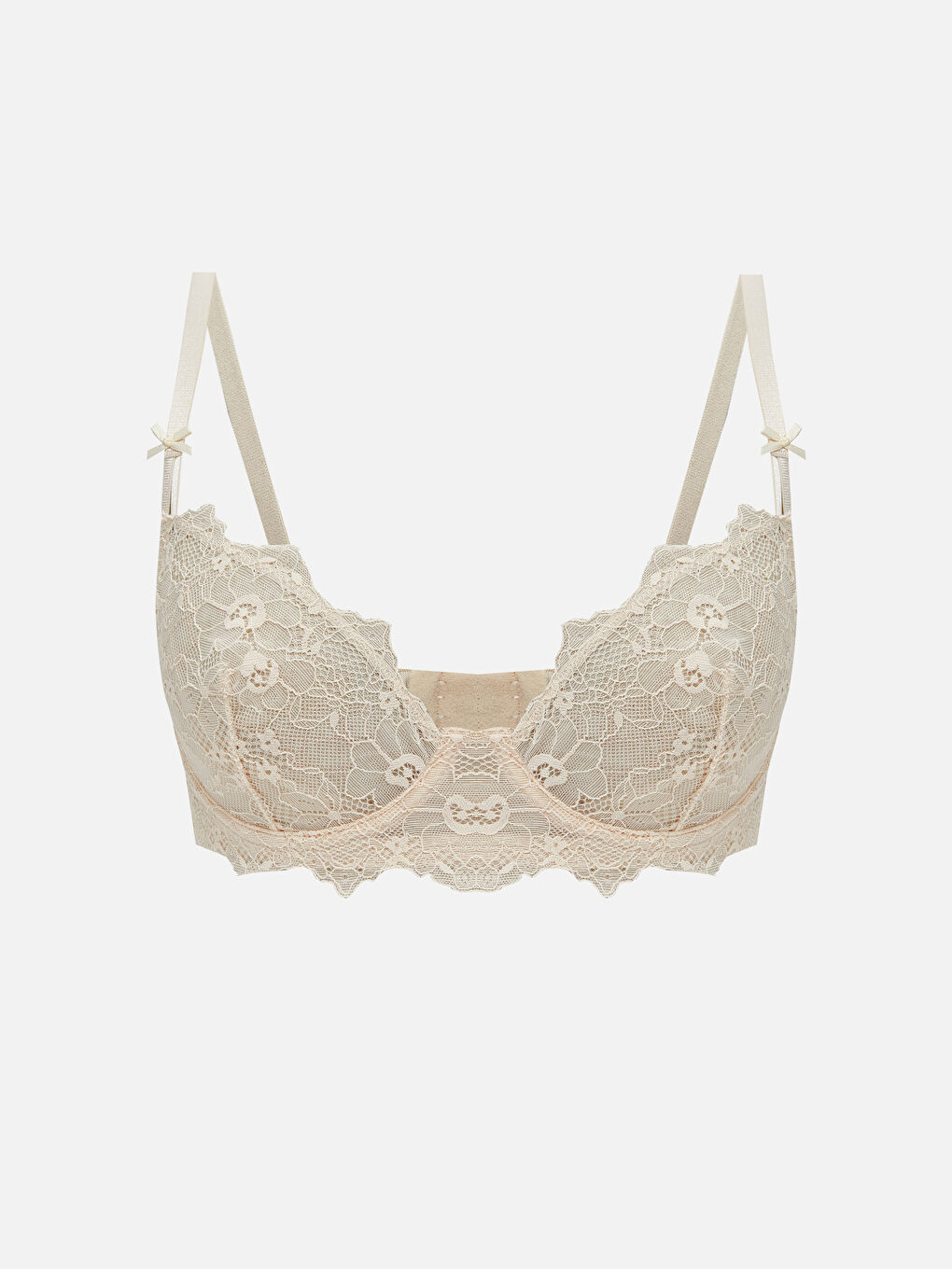 LCW DREAM وایرد بێ پەد لەیس سوتیە تیشەرتی فەنسی -W52811Z8-FEM