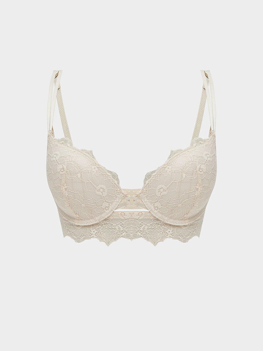 LCW DREAM وایرد بێ پەد لەیس سوتیە تیشەرتی فەنسی -W52812Z8-FEM
