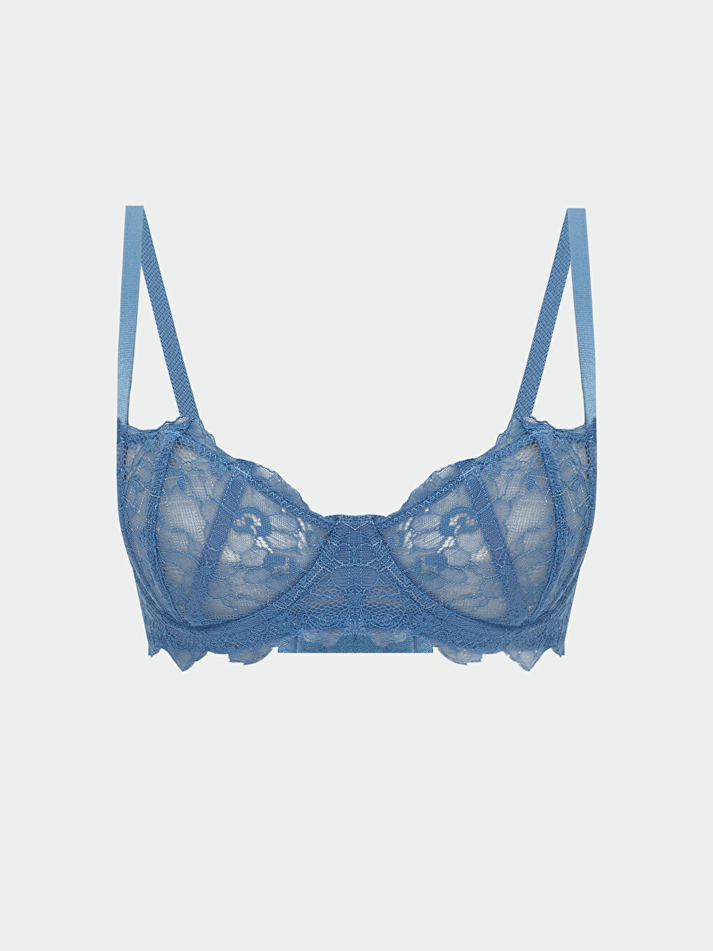 LCW DREAM Wired Non-Padded Lace Fancy Strapless Bra -W52814Z8-KCK