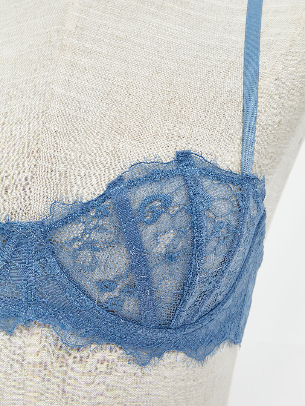 LCW DREAM Wired Non-Padded Lace Fancy Strapless Bra -W52814Z8-KCK