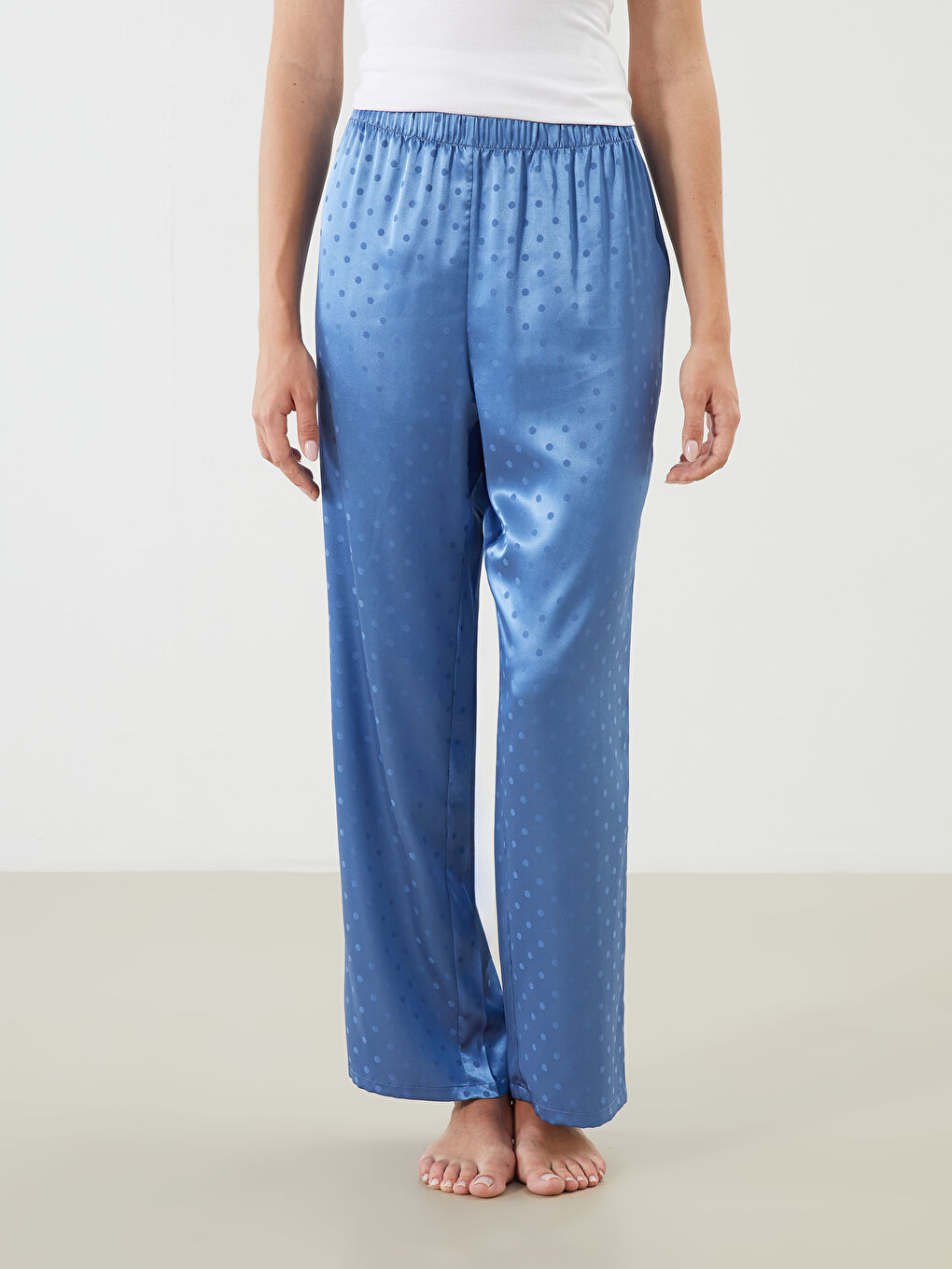 LCW DREAM Woman BLUE Pyjama Set -W52832Z8-LQR