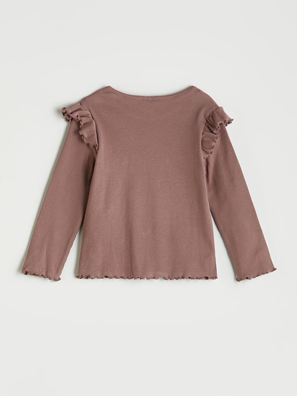 LCW Kids Crew Neck Floral Embroidered Girls' T-Shirt -W52838Z1-REF