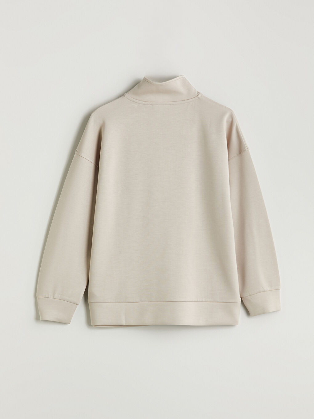 LCW Comfort Funnel Neck Women's Sweatshirt -W52840Z8-FMC
