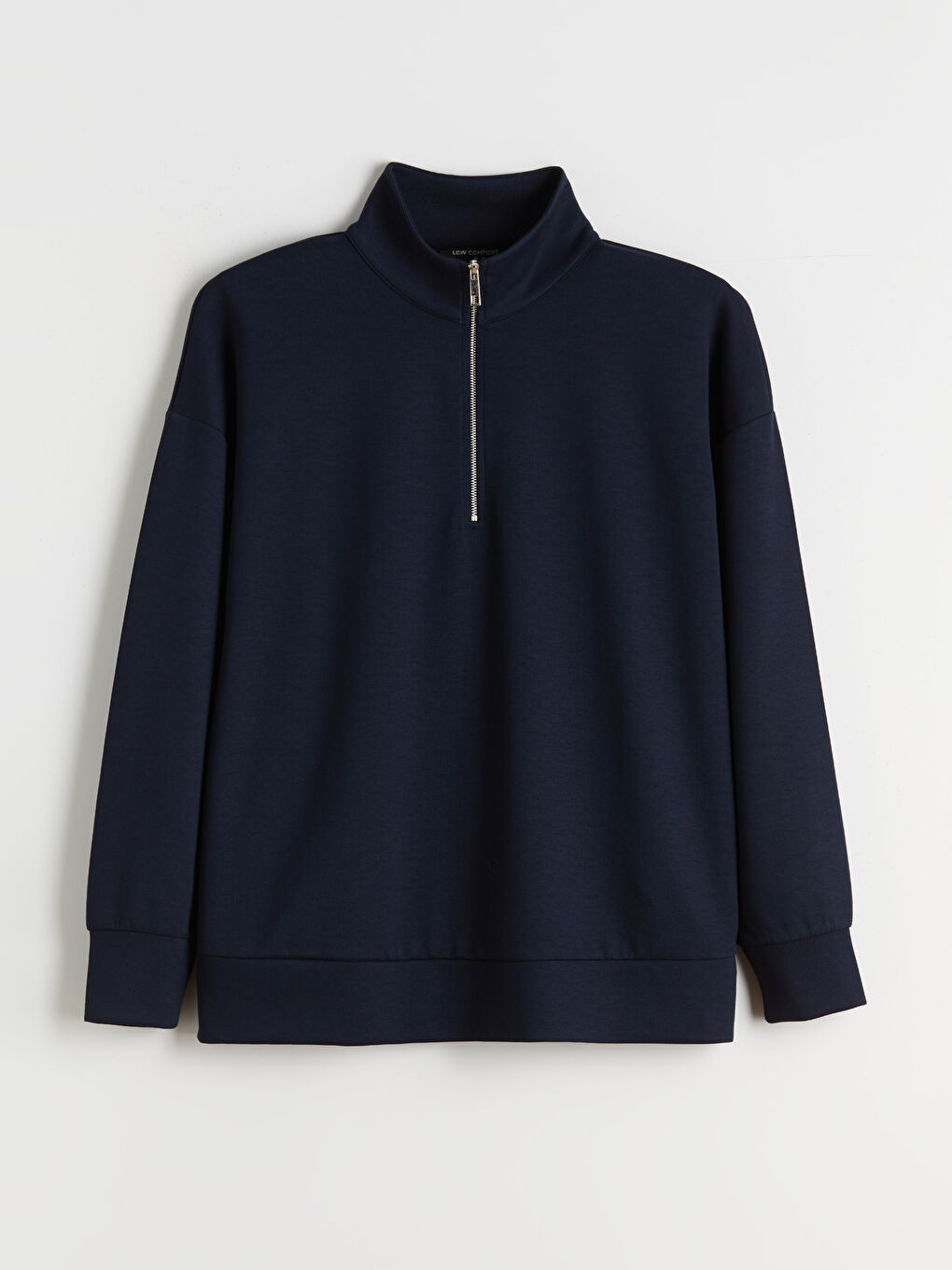 Funnel Neck Women's Sweatshirt-4