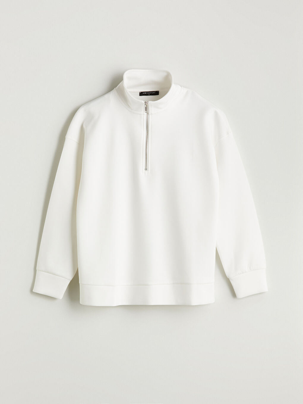 LCW Comfort Funnel Neck Women's Sweatshirt -W52840Z8-V58