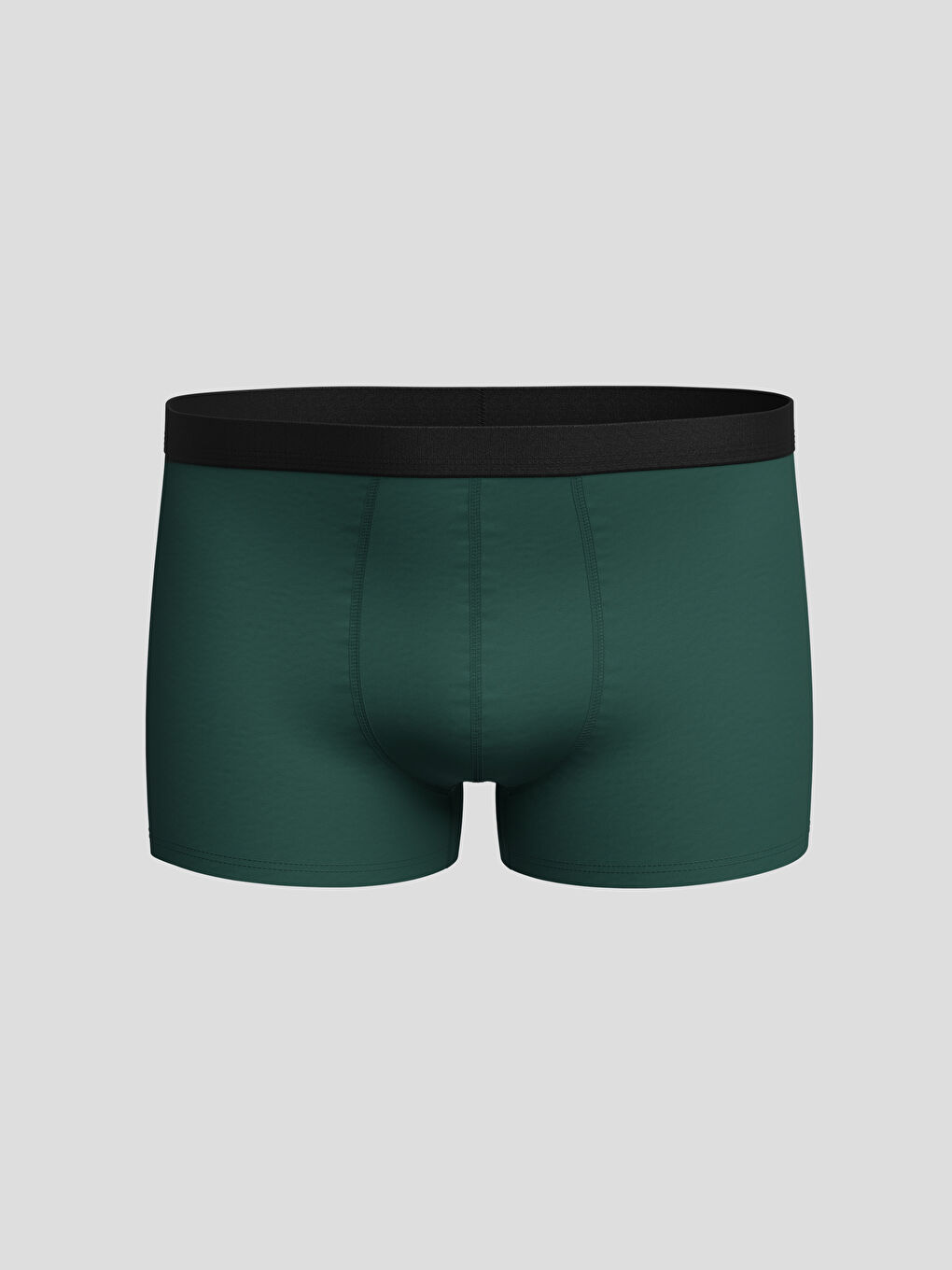 Yeşil Standart Kalıp Pamuklu Esnek Erkek Boxer