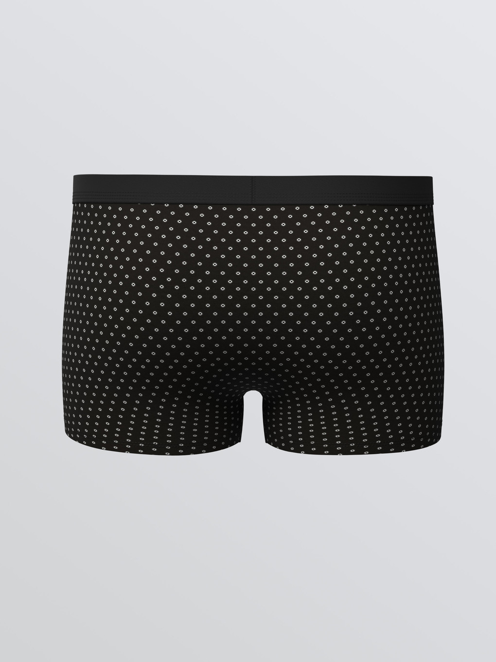 Siyah Pamuklu Esnek Erkek Boxer-1