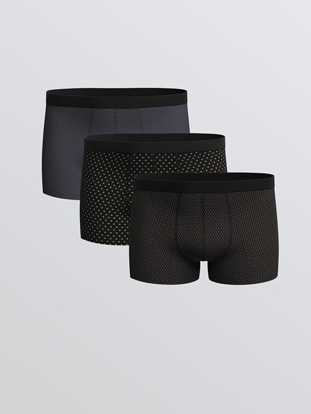 LC WAIKIKI Standard Fit Cotton Stretch Men's Boxer 3-pack -W52873Z8-LQJ