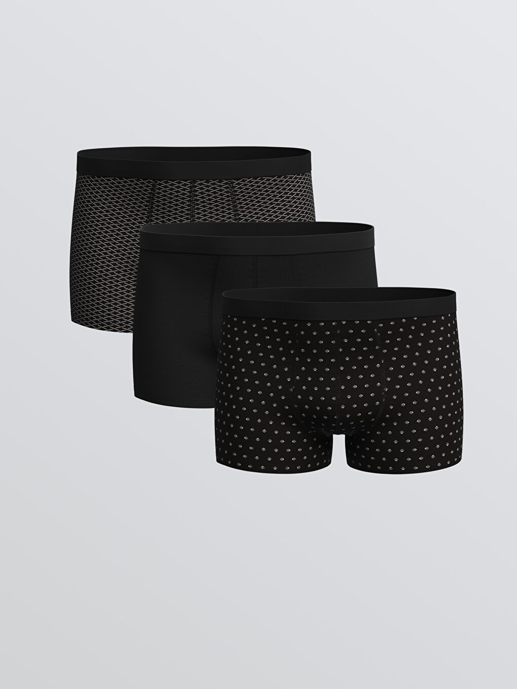 LC WAIKIKI Standard Fit Cotton Stretch Men's Boxer 3-pack -W52877Z8-LQJ