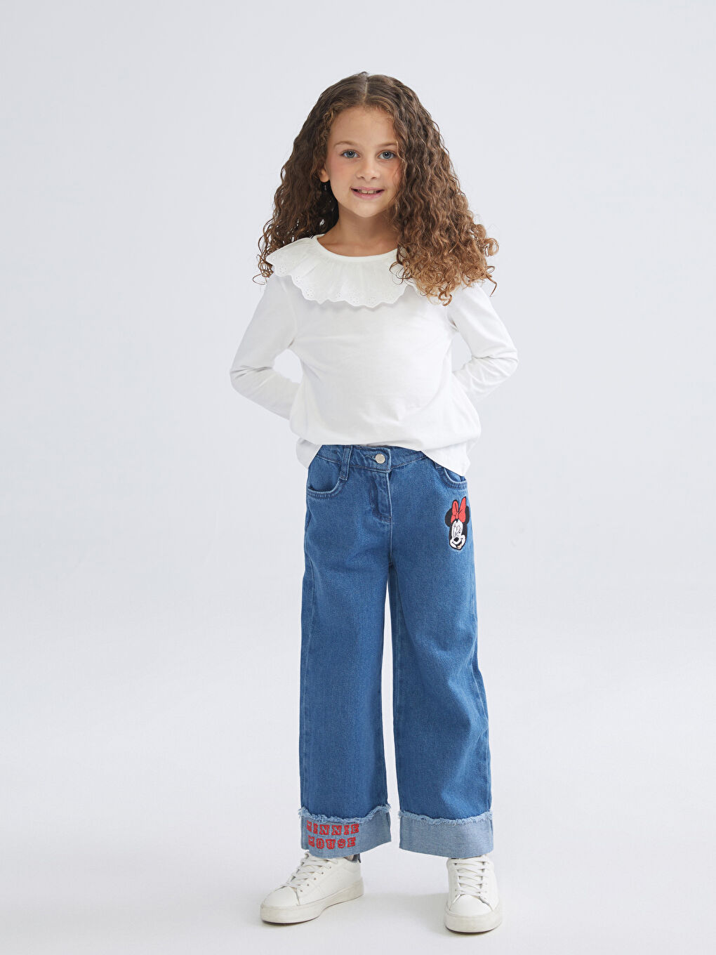 Girl ECRU T-Shirt-1