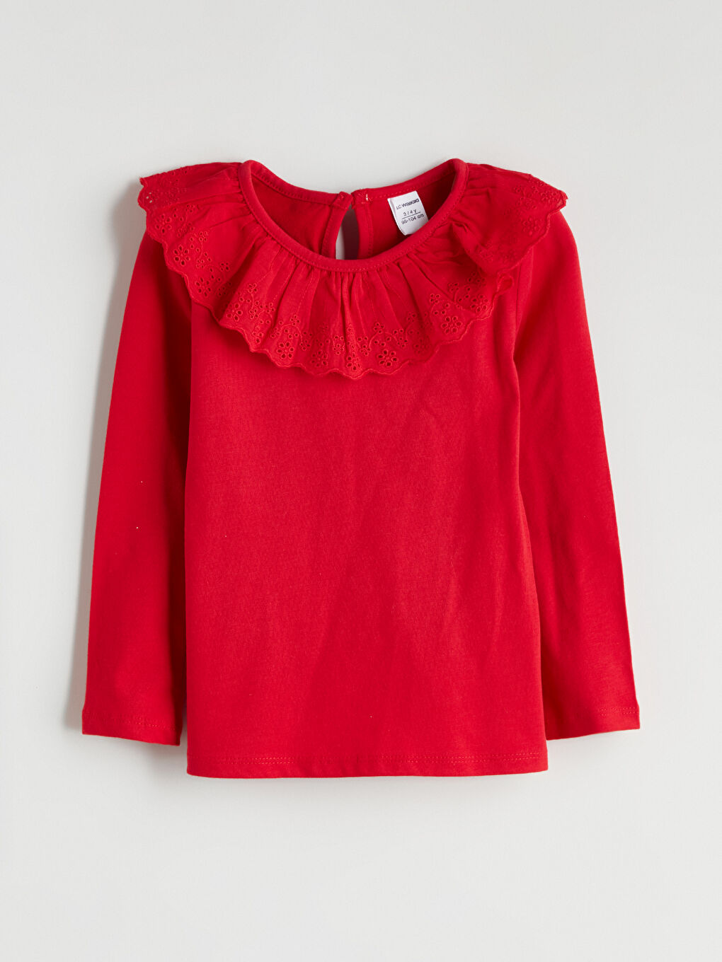 Девочки Красный Футболка