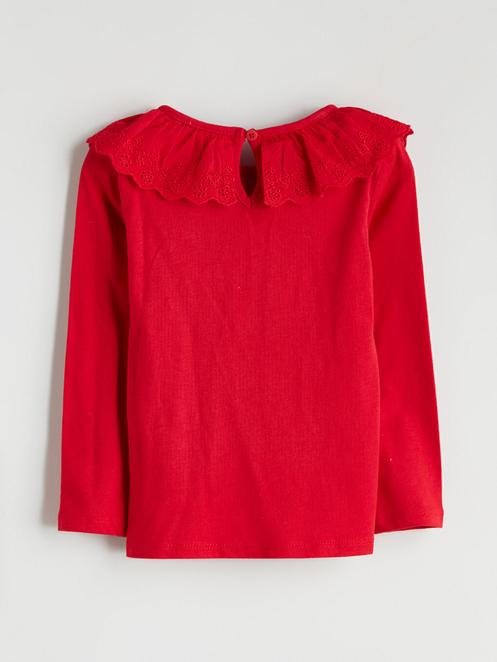 Девочки Красный Футболка-2