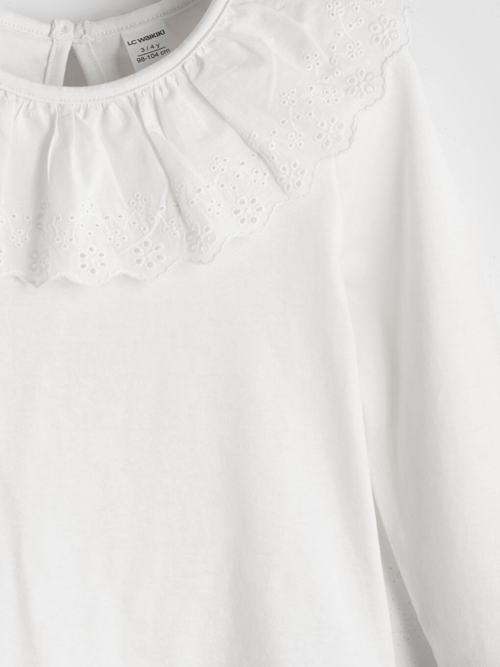 Girl ECRU T-Shirt-4