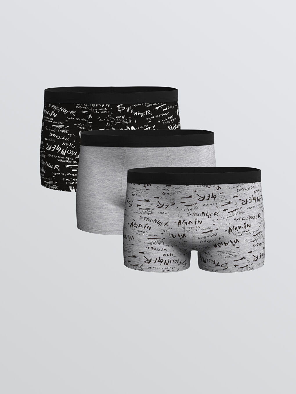 LC WAIKIKI Standard Fit Cotton Stretch Men's Boxer 3-pack -W52922Z8-LRW