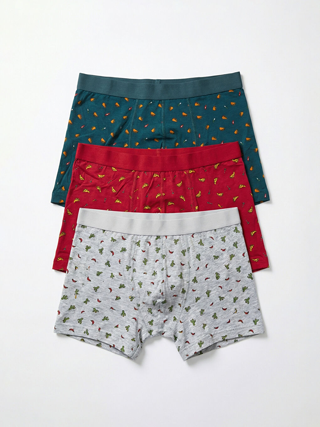 Класичні чоловічі боксери з гнучкою посадкою, набір із трьох штук