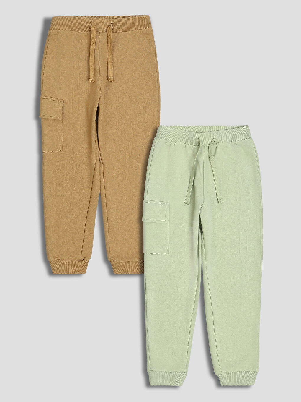 بنطلون رياضي بخصر مرن للأولاد - عبوة من 2