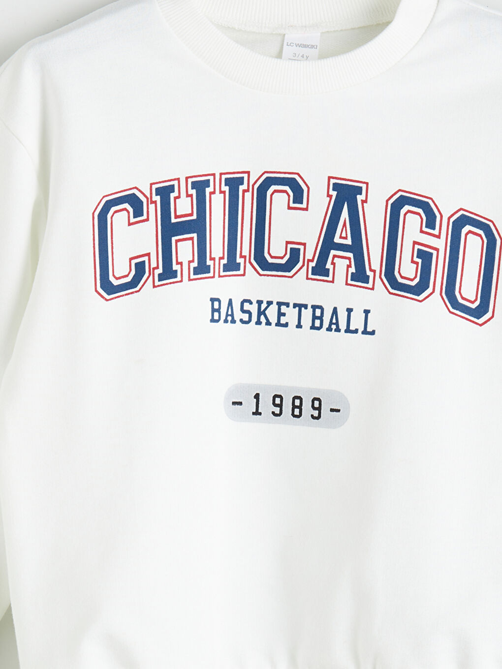 Text Printed Boys' Sweatshirt-2