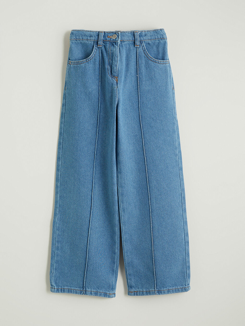 Дънки за момичета с регулируема талия