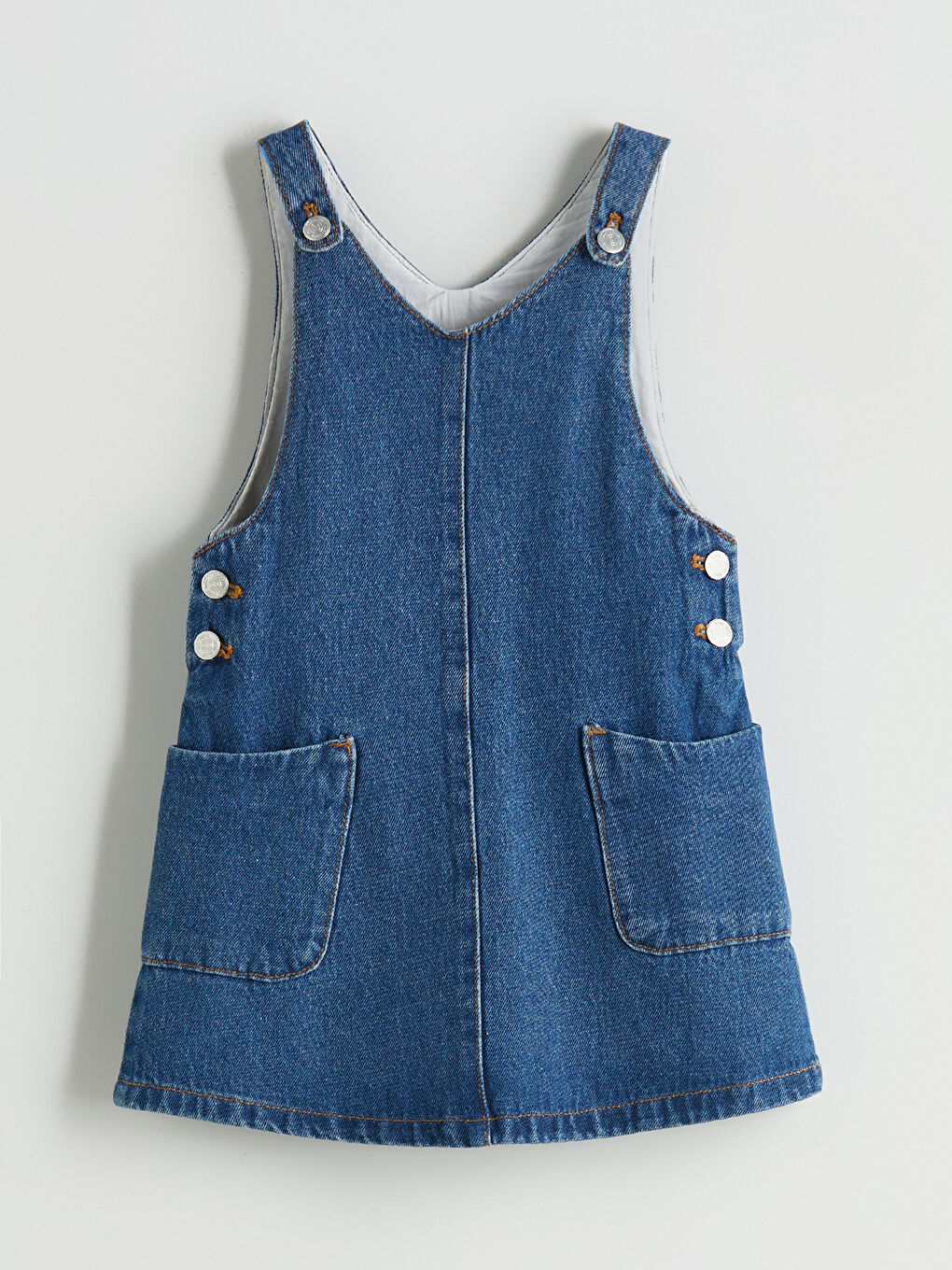 LCW Kids Girl INDIGO Denim Dress -W52967Z1-507