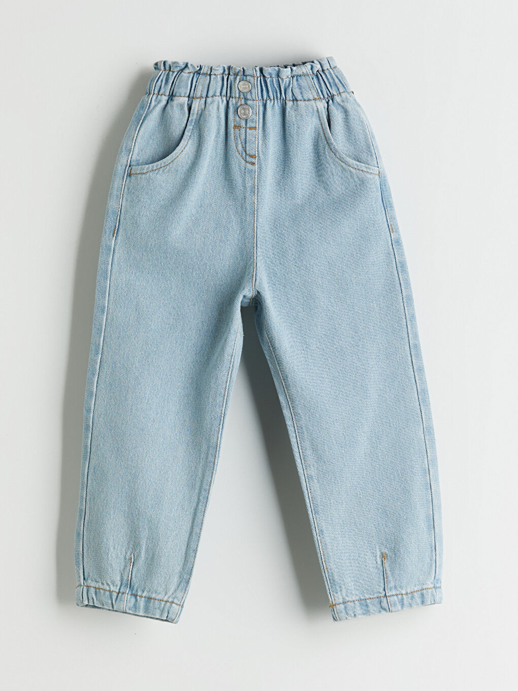 LCW Kids Paperbag Girls Jeans -W52968Z1-LR1