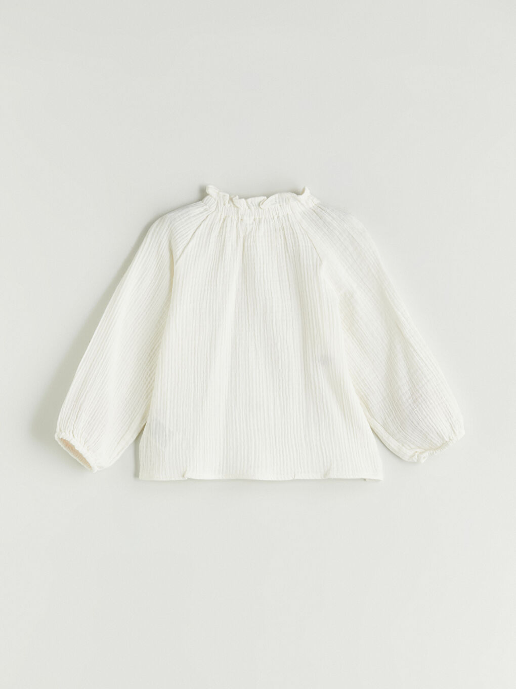 LCW Kids Girl ECRU Blouse -W52984Z1-FDU