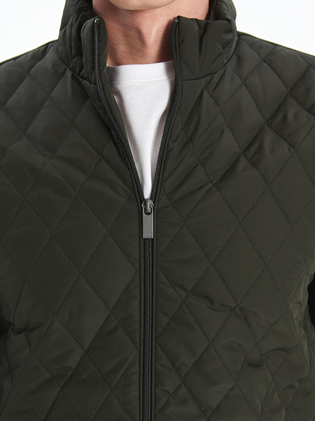 LCWAIKIKI Classic Regular Fit Funnel Neck Men's Knitwear Coat -W52987Z8-K75