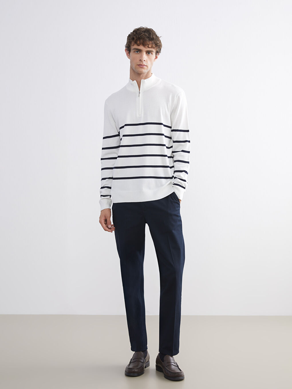 Man ECRU Sweater-1